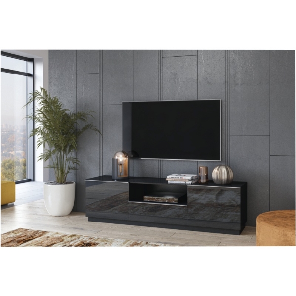 Picture of Helio 180cm TV Stand - Black 24WWJW40