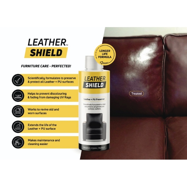 Picture of Leather Shield Leather + PU Preserver 250ml