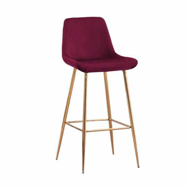 Picture of Sienna Bar Stool - Maroon