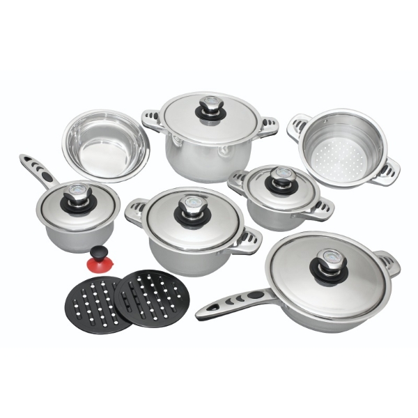 Picture of Dolphin Stainless Steel 16Pce Pot Set