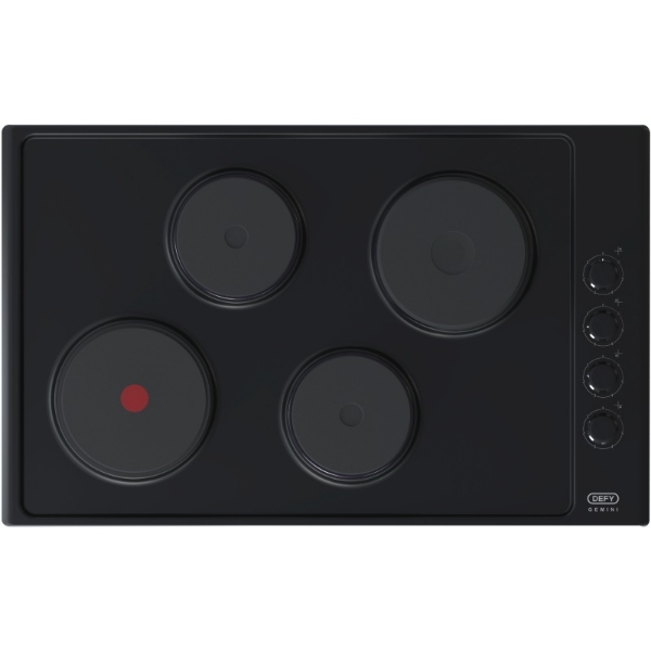 Picture of Defy 4 Solid Plate Gem Hob CP B DHD416