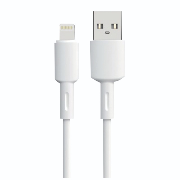 Picture of Looped Lite Display 1M Lightning USB White Cable