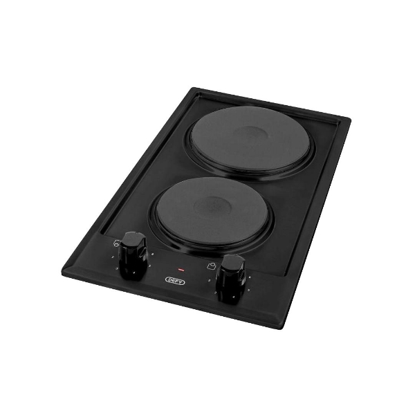Picture of Defy 2 Solid Plate Domino Solid Hob CP BLK DHD400