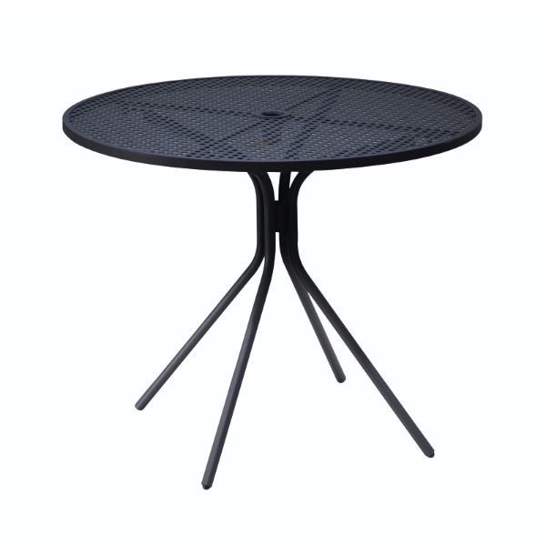 Picture of Hayden Black Round Patio Table