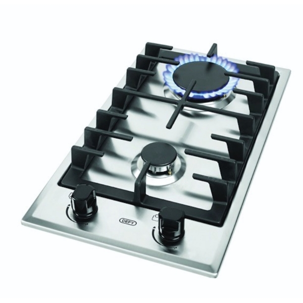 Picture of Defy 2 Burner Gas Domino Hob +Control Panel DHG134
