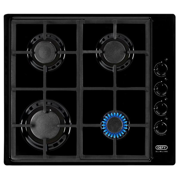 Picture of Defy 4 Burner Gas Hob HDG132 Black