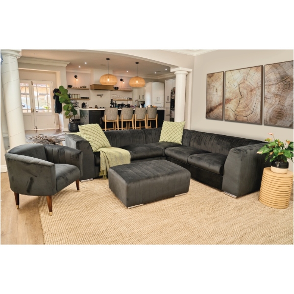 Picture of Sierra Corner Lounge Suite - Famous Charcoal