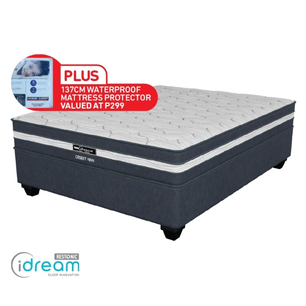 Picture of iDream Desert Firm Foam 137cm Double Base Set +Matt Protect