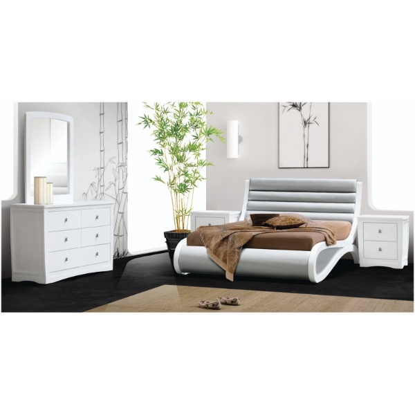 Picture of Delano 3Pce Bedroom Suite 183cm