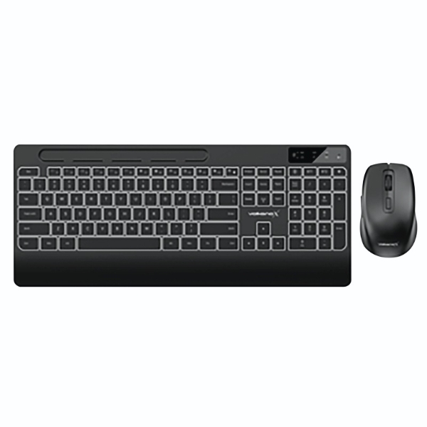 Picture of VolkanoX Gem Silent Rechargeable Keyboard &Mouse VKX-20237BK