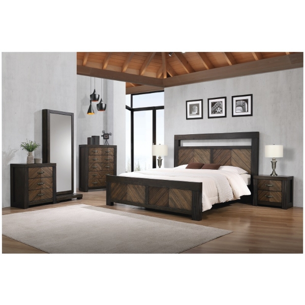 Picture of Tarsus 3Pce Bedroom Suite 183cm