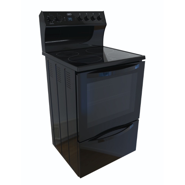 Picture of Defy 4 Plate Vitroceramic Stove Black DSS617