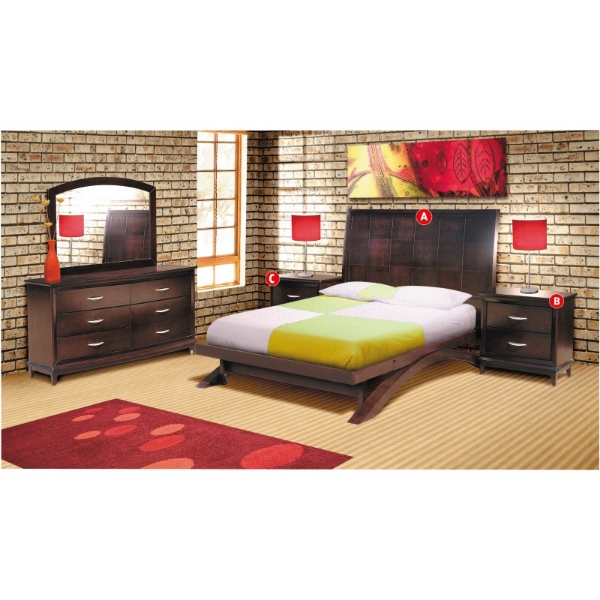 Picture of Bourvadia 3Pce Bedroom Suite 152cm