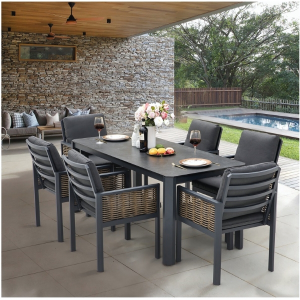 Picture of Hallie 7 Piece Patio Dining Set