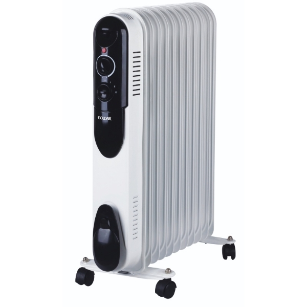 Picture of Goldair 11 Fin 1000-2500W Oil Heater - White GSOR-1100