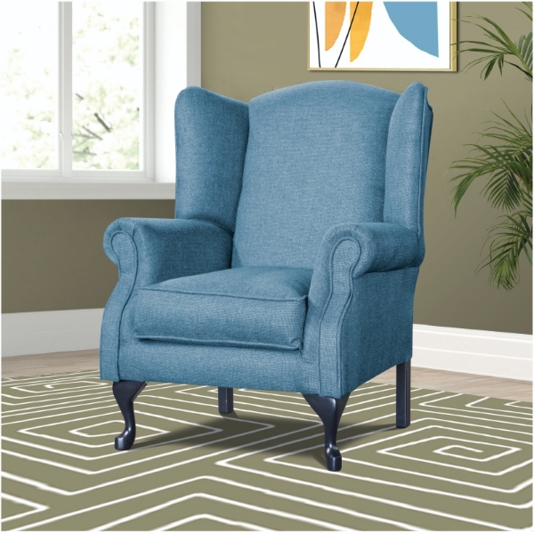 Picture of Belmont Wingback Chair - Samba Elektra