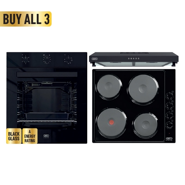 Picture of Defy 2Pce Set Oven & Hob Set DCB838+EXTACTOR