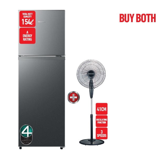 Picture of Hisense Fridge/Top Freezer 154Lt H225TTS+Elektra Pedestal 41