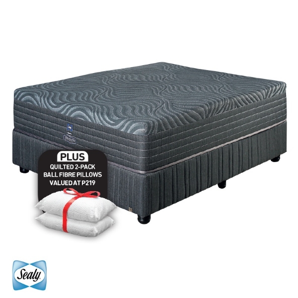 Picture of Sealy CJ Solamo 152cm Firm B/Set + 2 Pillows