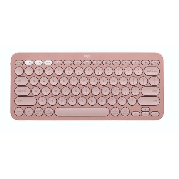 Picture of Logitech Bluetooth Keyboard Pebble Key 2 K308S - Rose